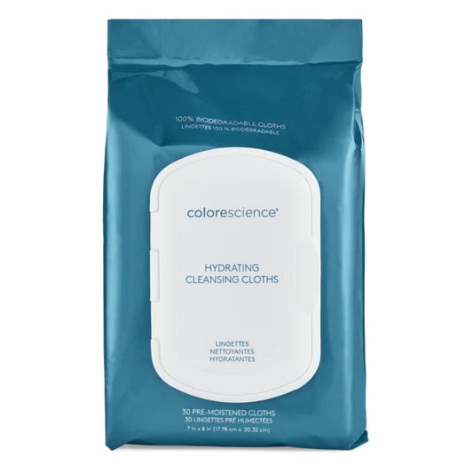 COLORESCIENCE HYDRATING CLEANSING FACE CLOTHS 30/PK